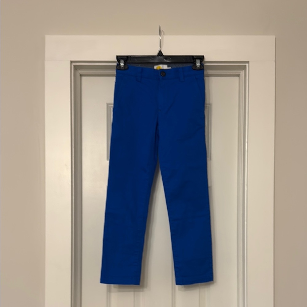 Boden boys’ pants. Size 7Y, color blue.